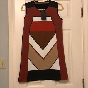 Zara colorblock dress